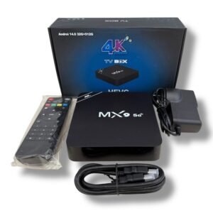 TV Box MX9 5G – Convertí tu TV en Smart con 4K Ultra HD
